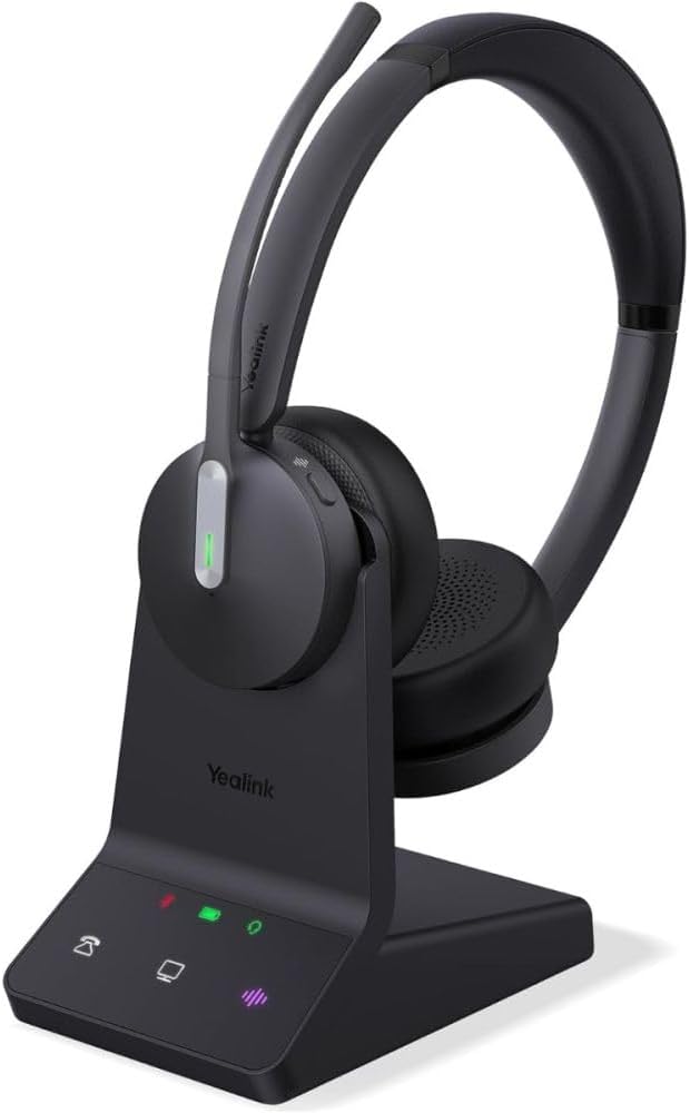 Yealink WH64 Dual UC Wireless Headset DECT Bluetooth WH64-DUAL-UC