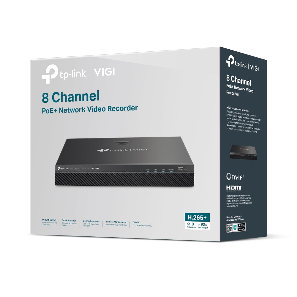 VIGI NVR2008H 8MP