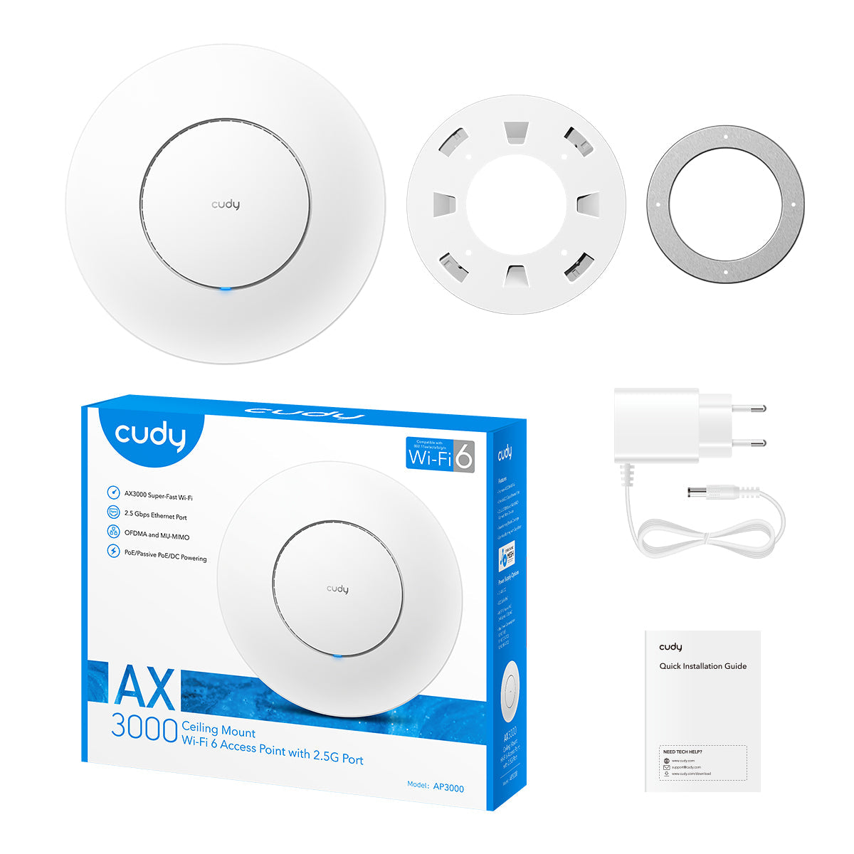 AP3000(AX3000 2.5G Wi-Fi 6 Access Point)