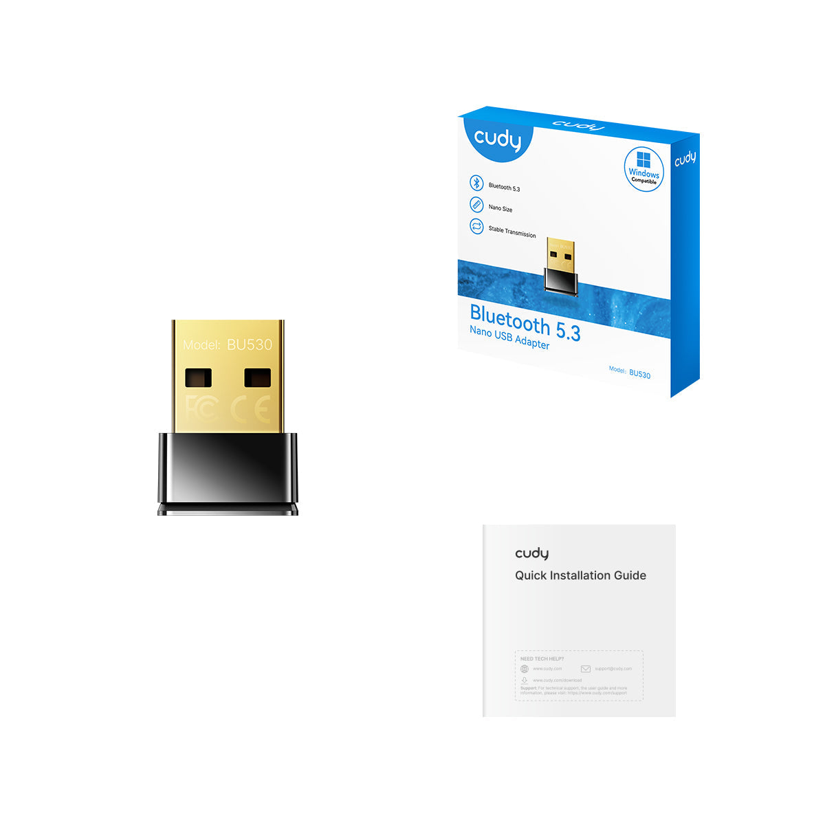 BU530(Bluetooth 5.3 Nano USB Adapter)