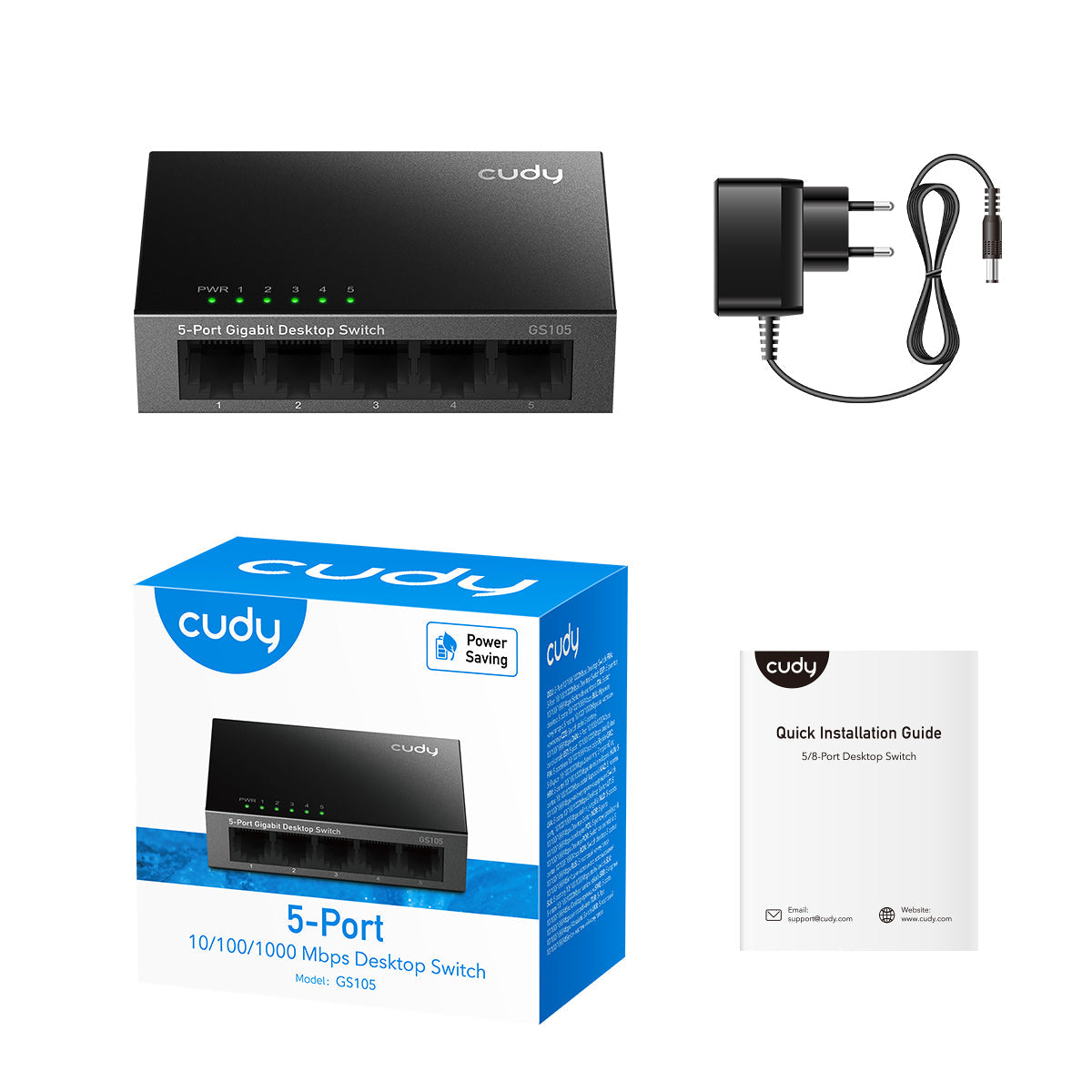 GS105(5-Port Gigabit Unmanaged Switch)