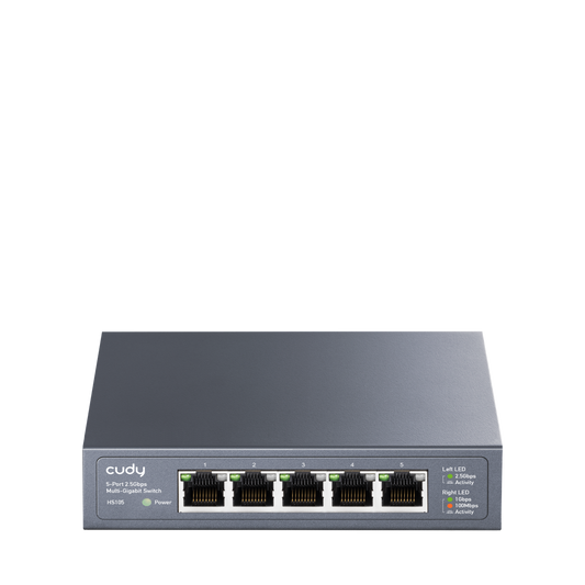 HS105 (5-Port 2.5G Unmanaged Switch)