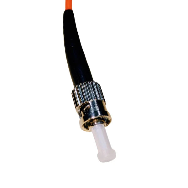 3m(10ft) Fiber Patch Cable, DX ST/PC to ST/PC 3MM, 2 Fibers, (OM2), Riser (OFNR), Tight-Buffered, Orange 5m(16ft) 10m (33ft), and customized.