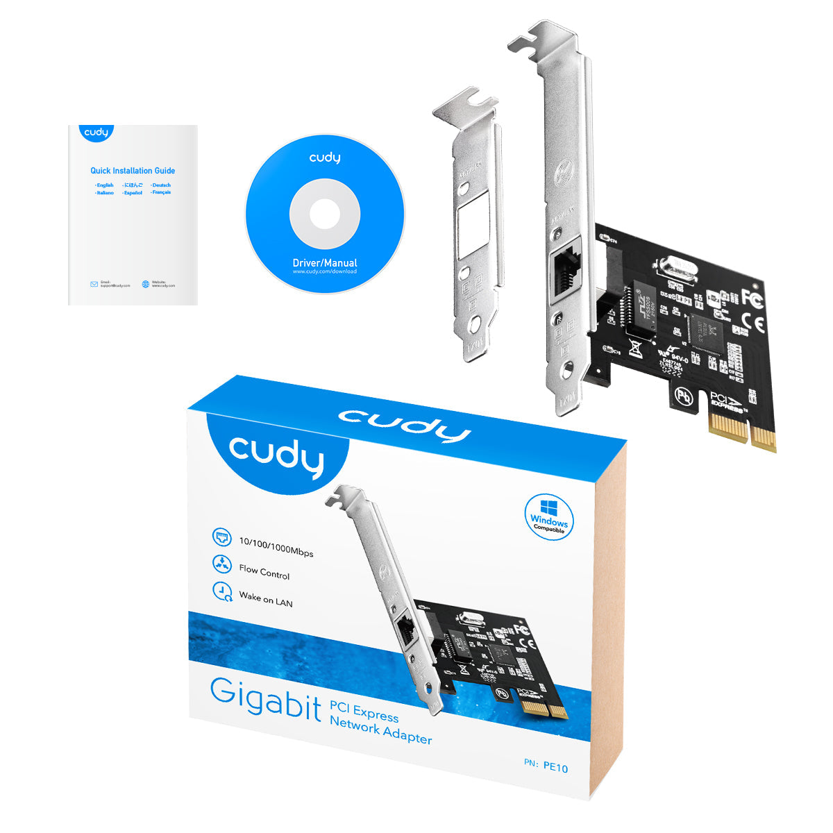 PE10(Gigabit PCI-E Ethernet Adapter)