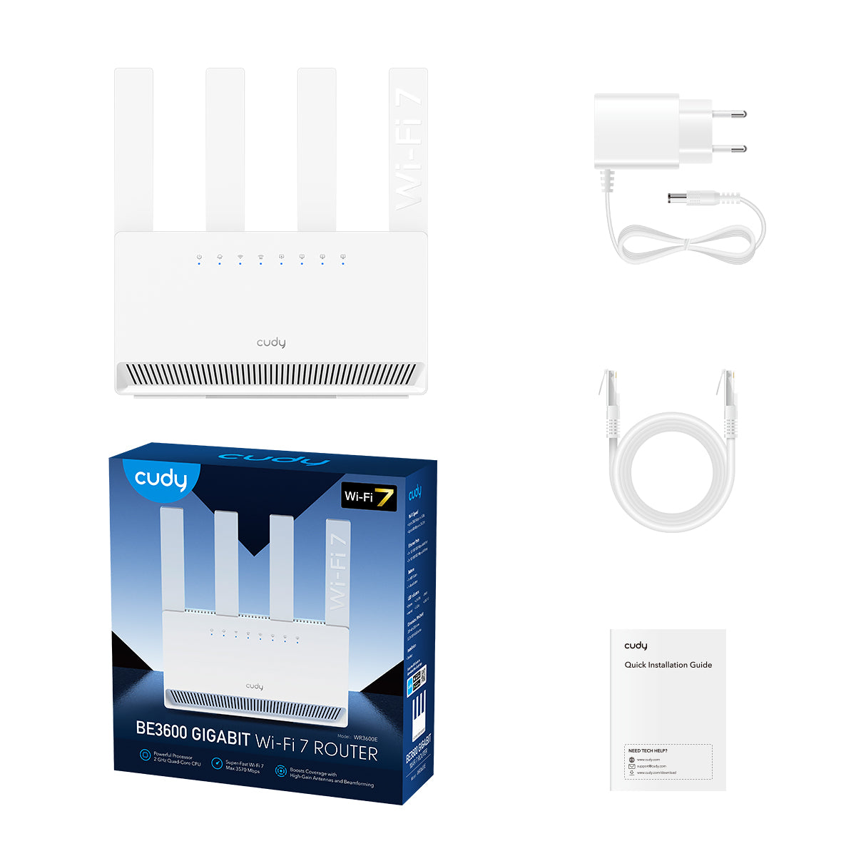 WR3600E (BE3600 Gigabit Wi-Fi 7 Router)