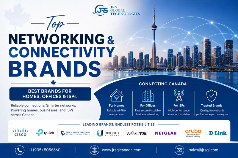 Top 9 Networking & Connectivity Brands in Canada: For Homes, Offices & ISPs