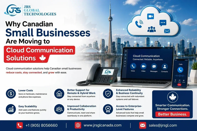 Why Canadian Small Businesses Are Moving to Cloud Communication Solutions