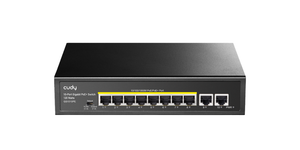 GS1010PE(8-Port Gigabit PoE+ Switch with 2 Gigabit Uplink Port)