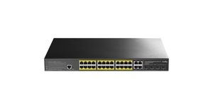 GS2028PS4-400W(24-GbE PoE L2 Managed Switch with 4 Gigabit Combo Ports 400W)
