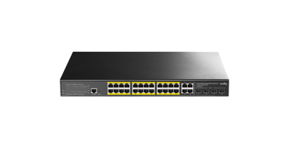GS2028PS4-400W(24-GbE PoE L2 Managed Switch with 4 Gigabit Combo Ports 400W)