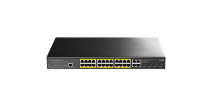 GS2028PS4-300W(24-GbE PoE L2 Managed Switch with 4 Gigabit Combo Ports 300W)