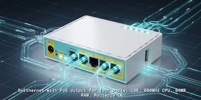 hEX PoE lite (RB750UPr2)