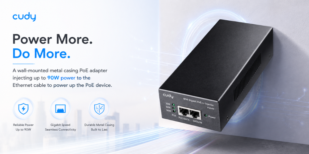 POE400(90W Gigabit PoE++ Injector)