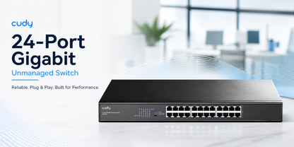 GS1024L(24-Port Gigabit Unmanaged Switch)