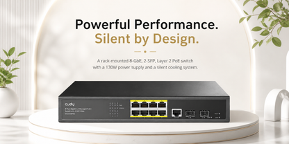 GS2008PS2(8-GbE PoE L2 Managed Switch with 2-SFP)