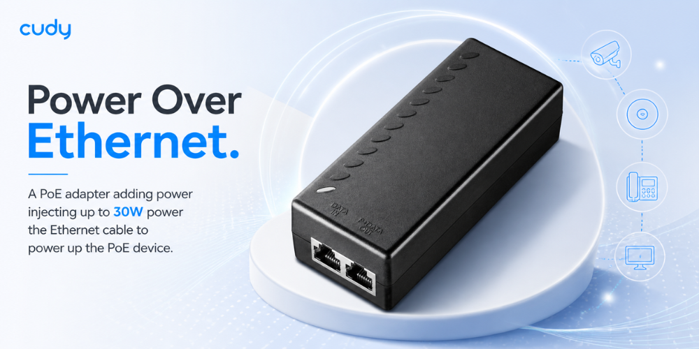 POE200 (30W Gigabit PoE+ Injector)