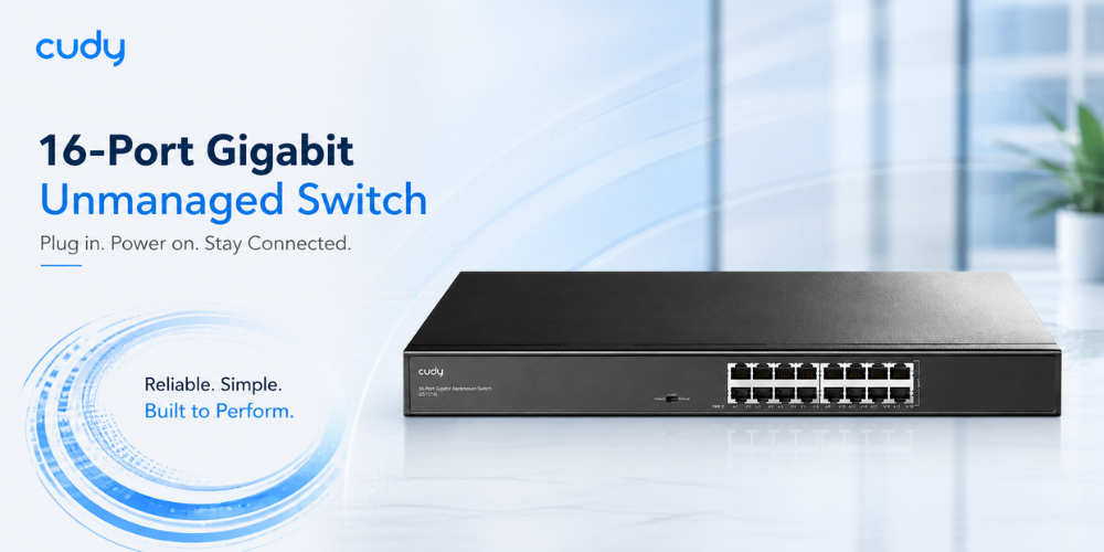 GS1016L(16-Port Gigabit Unmanaged Switch)