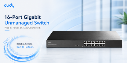 GS1016L(16-Port Gigabit Unmanaged Switch)