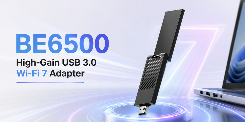 WU6500 (BE6500 High-Gain USB 3.0 Wi-Fi 7 Adapter)