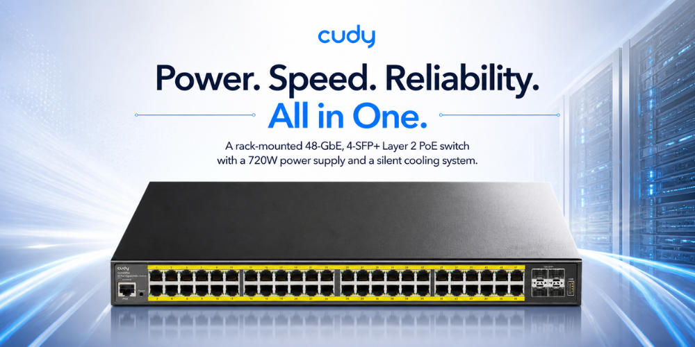 GS2048PS4-720W(48-GbE PoE L2 Managed Switch with 4-SFP+)