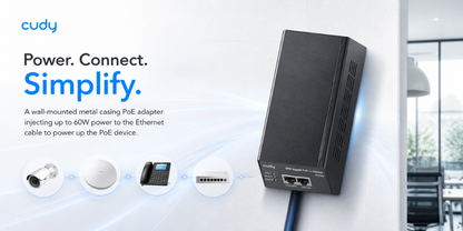 POE300(60W Gigabit PoE++ Injector)