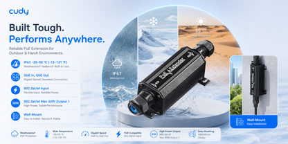 POE15(Outdoor Gigabit PoE Extender)