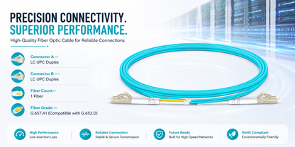 LC TO LC DUPLEX MULTI MODE 5 MTR