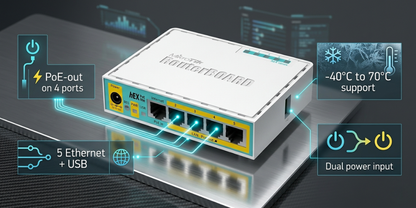 hEX PoE lite (RB750UPr2)
