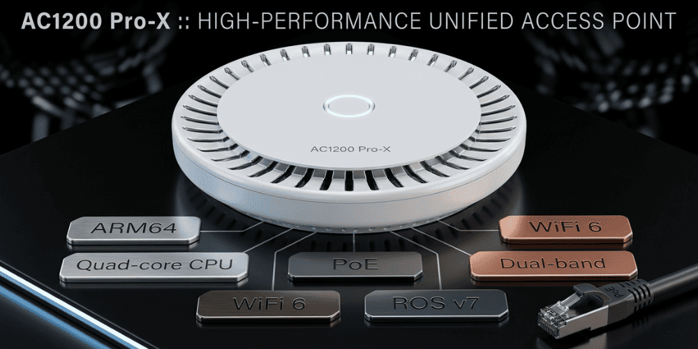 Mikrotik cAP ax (cAPGi-5HaxD2HaxD-US)