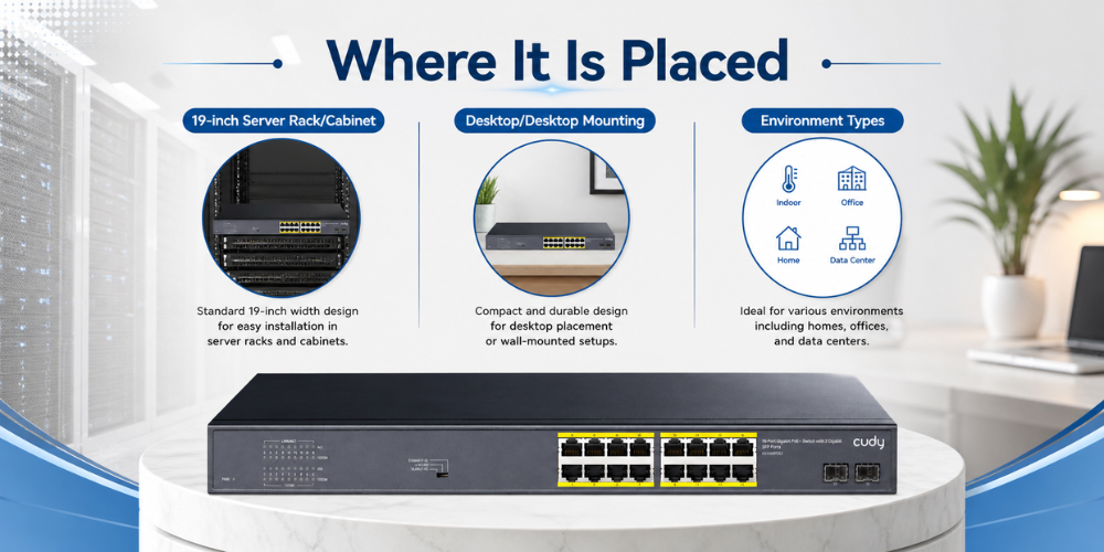 GS1020PS2(16-GbE PoE Switch with 2 Uplink SFP)