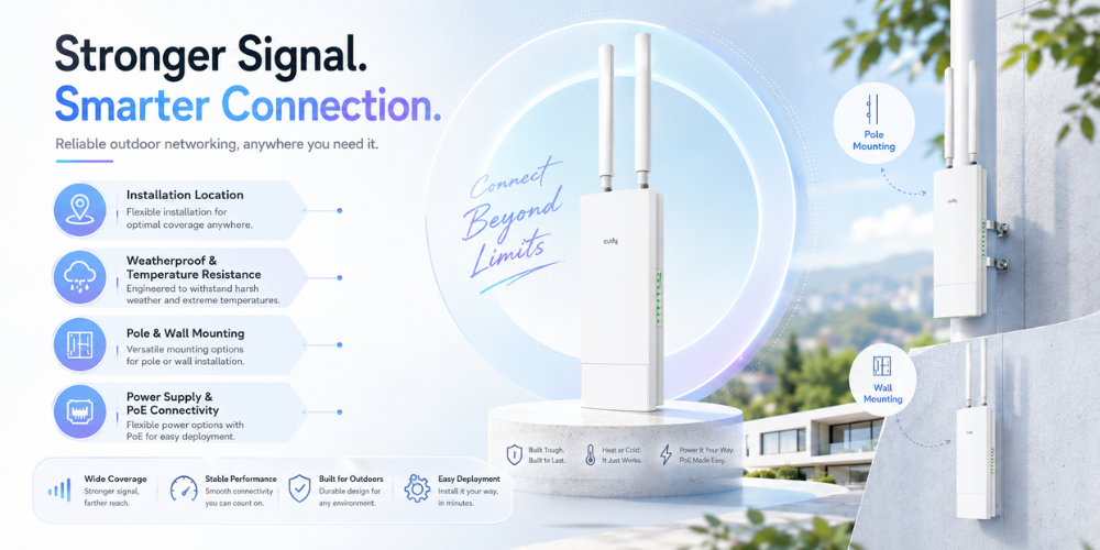 LT500 Outdoor(Indoor/Outdoor 4G AC1200 Wi-Fi Router)