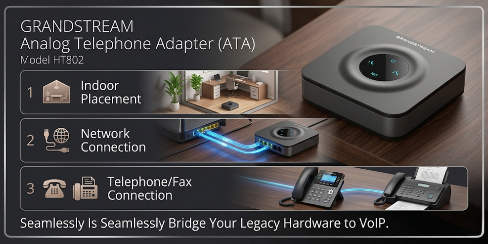 Grandstream HT802 v2