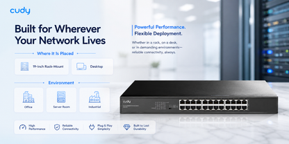 GS1024L(24-Port Gigabit Unmanaged Switch)