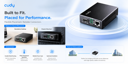 MC220(Gigabit Ethernet Media Converter)