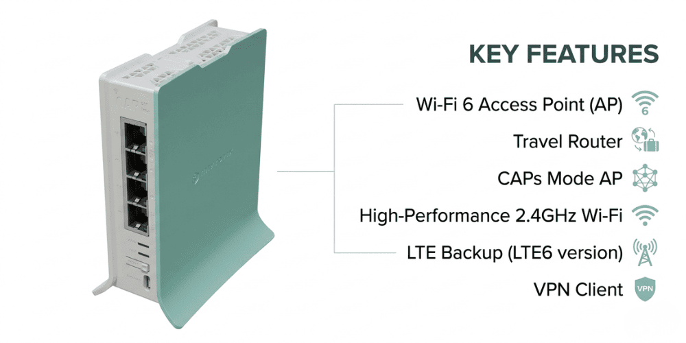 hAP ax lite (L41G-2axD US)