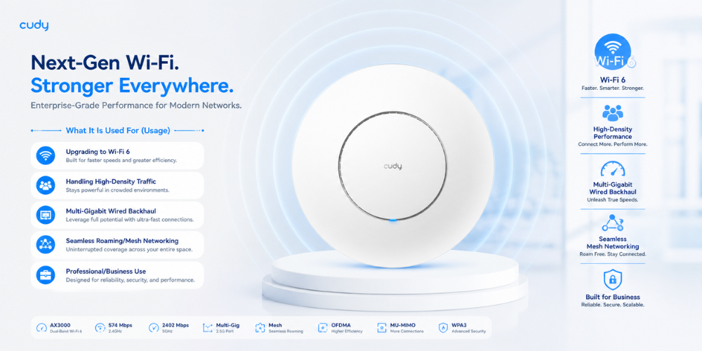 AP3000_P(AX3000 Wi-Fi 6 2.5G Access Point)