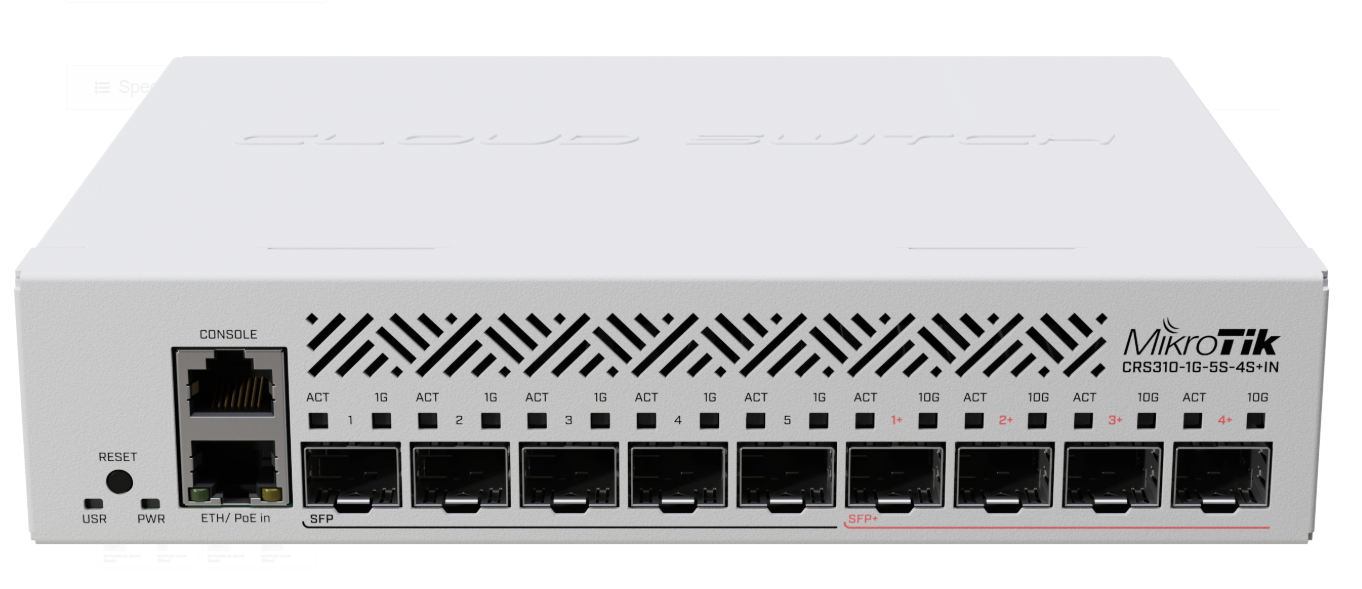 CRS310-1G-5S-4S+IN