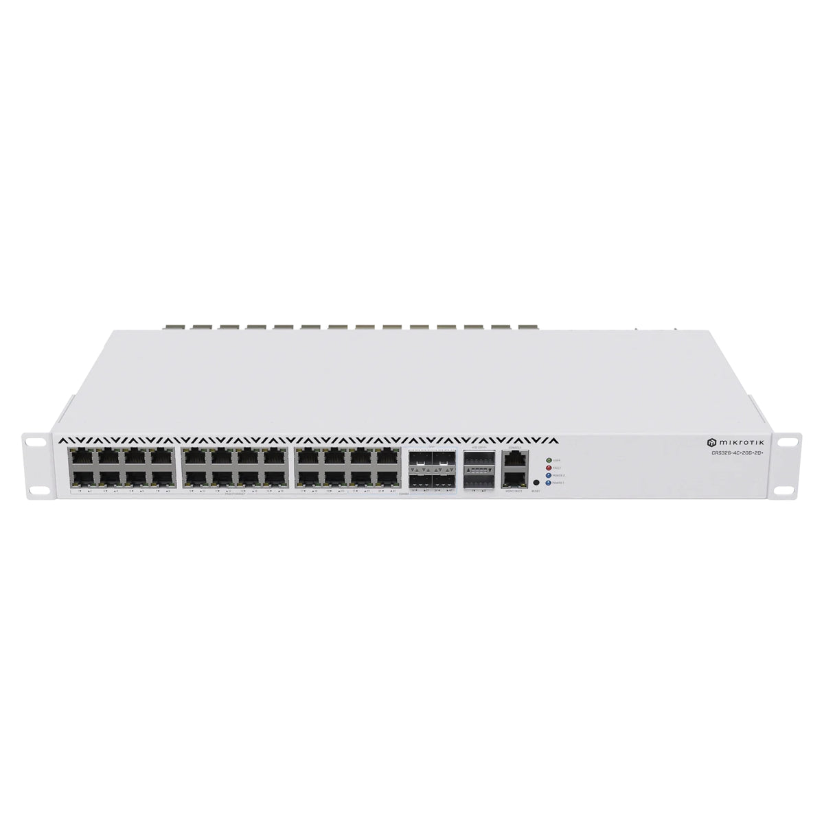 MikroTik CRS326-4C+20G+2Q+RM 2.5G Managed Switch with 10G SFP+ and 40G QSFP+