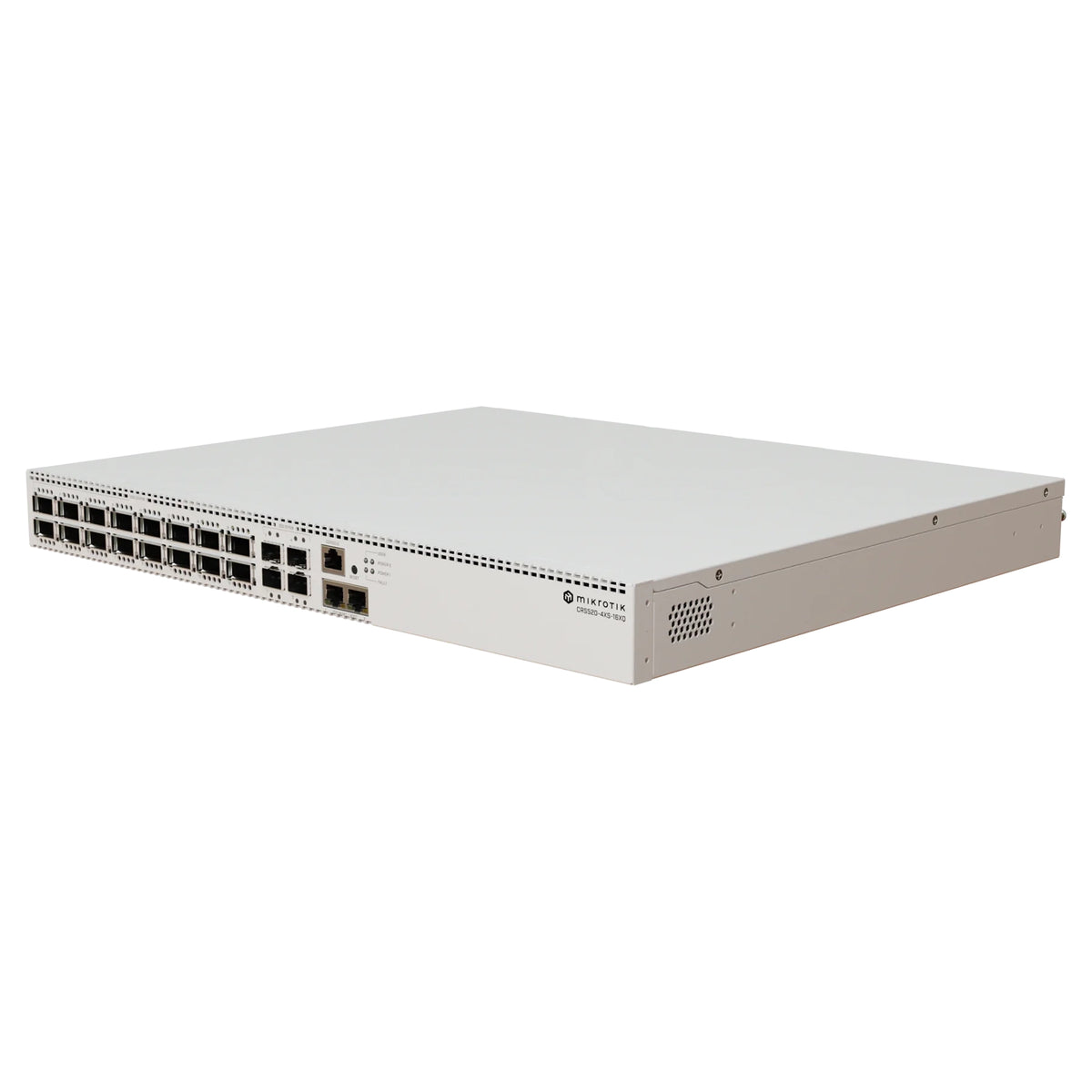MikroTik CRS520-4XS-16XQ-RM 100G Enterprise Switch with 16× QSFP28 and 4× 25G SFP28