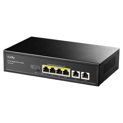 GS1006P(6-Port Gigabit PoE+ Switch)