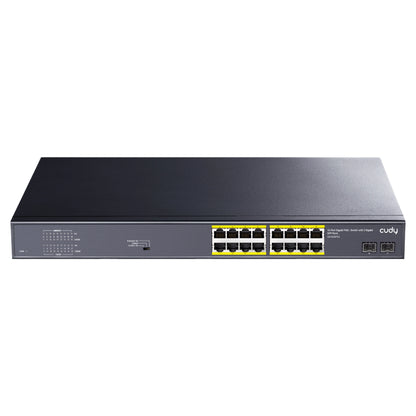 GS1020PS2(16-GbE PoE Switch with 2 Uplink SFP)