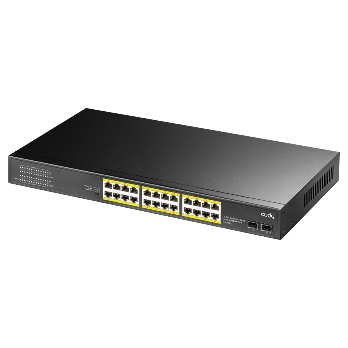 GS1028PS2(24-GbE PoE Switch with 2 Uplink SFP)