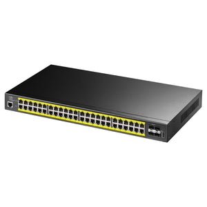 GS2048PS4-720W(48-GbE PoE L2 Managed Switch with 4-SFP+)