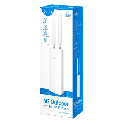 LT500 Outdoor(Indoor/Outdoor 4G AC1200 Wi-Fi Router)