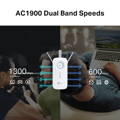 TP-Link RE550 IEEE 802.11ac 1.86 Gbit/s Wireless Range Extender RE550
