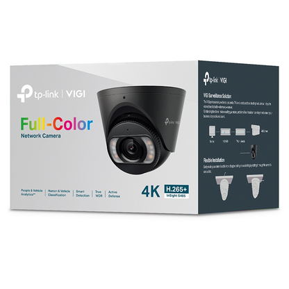 TP-Link S485 8 Megapixel 4K Network Camera - Color - Turret INSIGHT S485(4MM, 2.8MM)