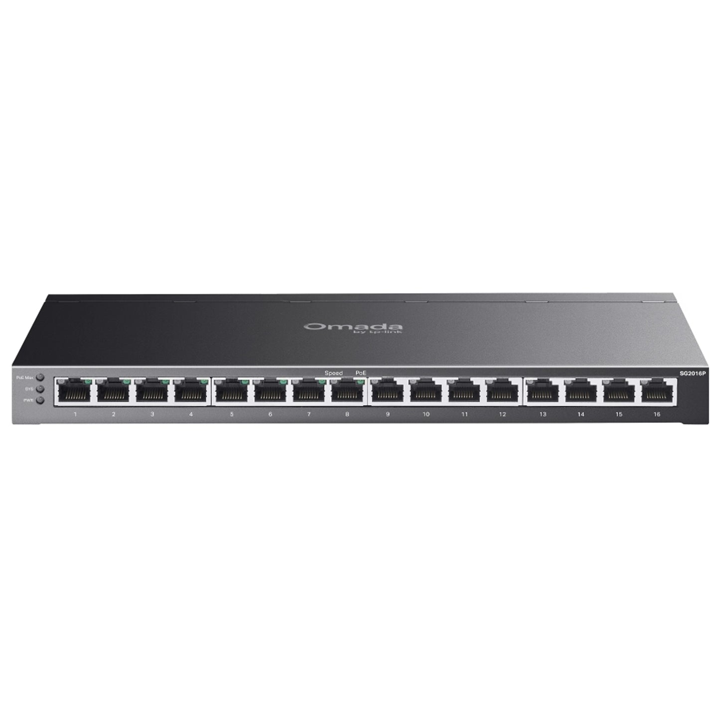 TP-Link JetStream 16-Port Gigabit Smart Switch with 8-Port PoE+ TL-SG2016P