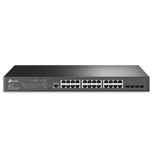 TP-Link JetStream 24-Port Gigabit L2 Managed Switch with 4 SFP Slots TL-SG3428