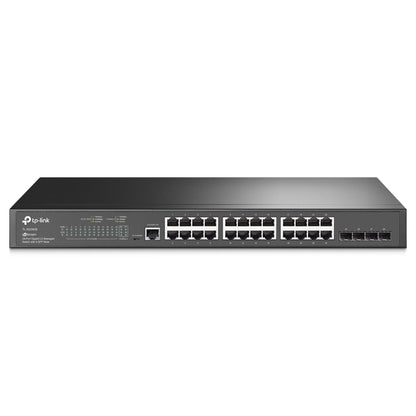 TP-Link JetStream 24-Port Gigabit L2 Managed Switch with 4 SFP Slots TL-SG3428