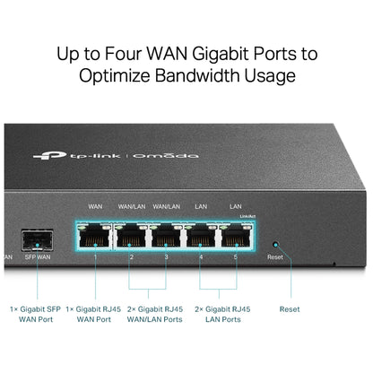 TP-Link SafeStream Gigabit Multi-WAN VPN Router TL-ER7206